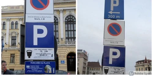 Oradea a introdus parcările rosii.