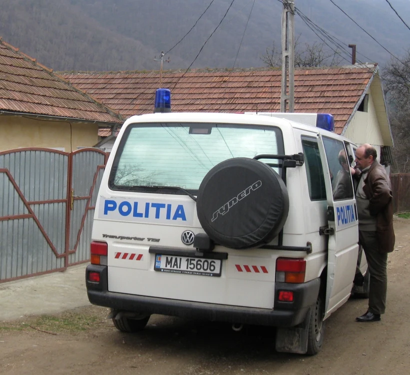 Poliția a ajuns la fața locului 