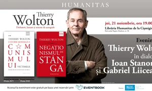 Thierry Wolton, în dialog cu Ioan Stanomir și Gabriel Liiceanu jpeg