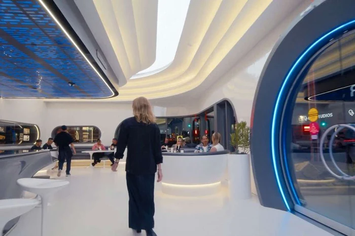 Restaurant retro-futurist FOTO: X