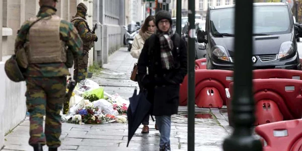 Alertă teroristă la Brusells FOTO AP