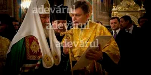 Prima slujbă a Patriarhului Kiril, la Chișinău