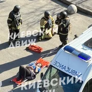 Atac armat in Kiev, sambata, 18 aprilie 2026 FOTO: X/@nexta_tv