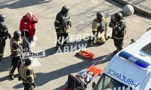 Atac armat in Kiev, sambata, 18 aprilie 2026 FOTO: X/@nexta_tv