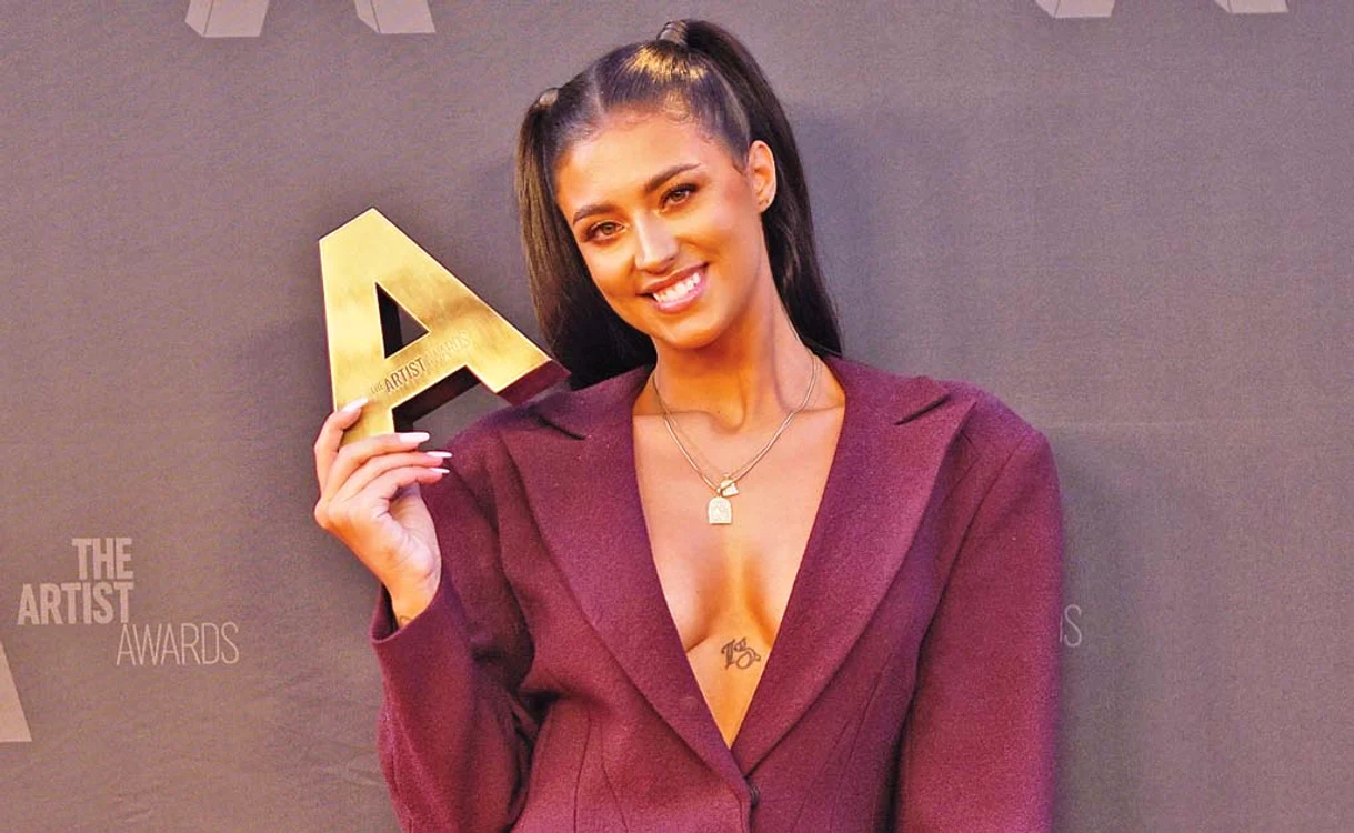 Antonia a primit trofeul «The Artist Awards» pentru cel mai bun artist pop