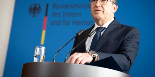 Ministrul de Interne Alexander Dobrindt, conferință despre gruparea „Regatul Germaniei” FOTO Profimedia