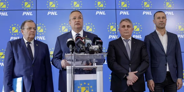 Premier Nicolae Ciuca candidatura presedintia PNL 6 aprilie 2020 FOTO Inquam Photos / George Calin