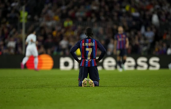 Atacantul Barcelonei Ousmane Dembele. Foto: EPA-EFE