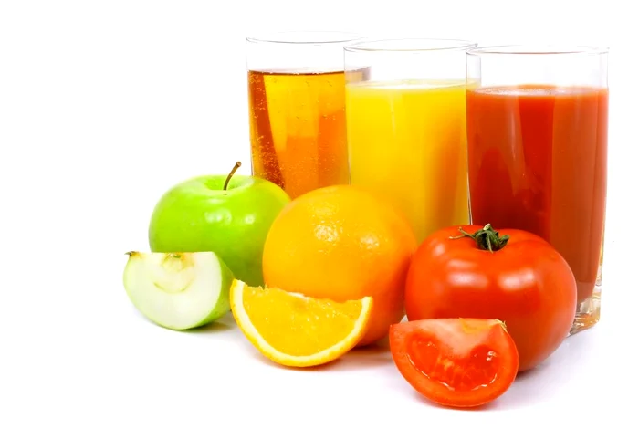 
    Alternează sucurile naturale cu legume şi fructe proaspete  