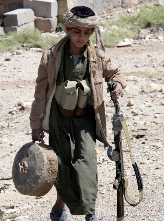 Copil din Yemen