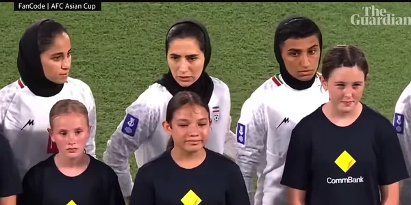 nationala feminina a Iranului, amenintata cu executia  FOTO captura Guardian Fotball png