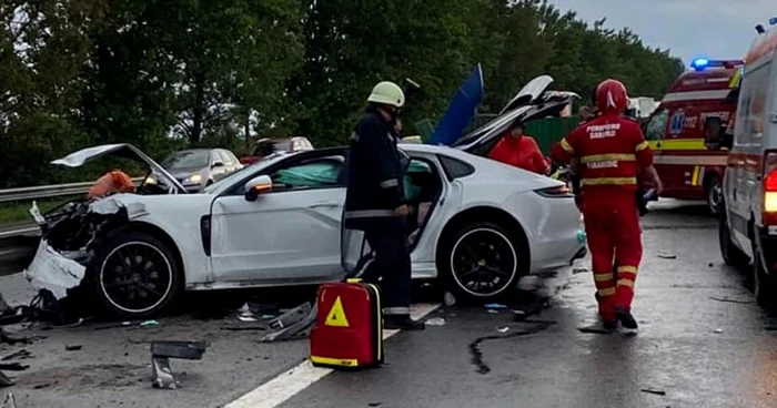 Accidentul s-a soldat cu decesul şoferului FOTO Facebook/ISU Călăraşi