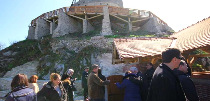 Cetatea Devei, după restaurare. FOTO: Daniel Guţă.