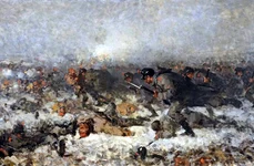 Atacul de la Smârdan, pictură de Nicolae Grigorescu (© Muzeul Național de Artă al României)