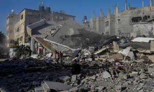 Bombardamente Gaza City FOTO EPA EFE jpg