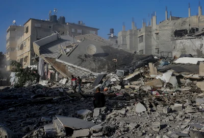 Bombardamente Gaza City FOTO EPA EFE jpg