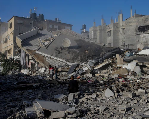Bombardamente Gaza City FOTO EPA EFE jpg