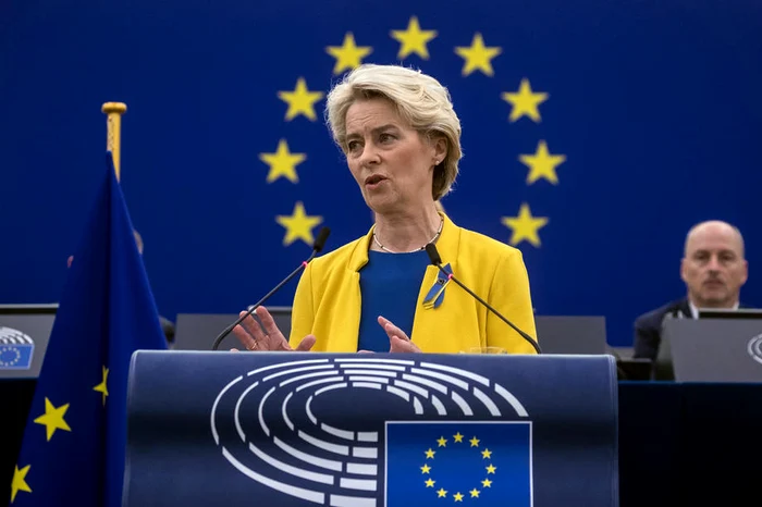 Ursula von der Leyen: Izolăm şi lovim şi mai tare economia Rusiei FOTO EPA EFE 