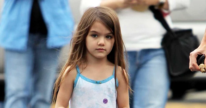 Suri Cruise este o mare pasionată de modă, urmând exemplul mamei sale, Katie Holmes FOTO Wenn