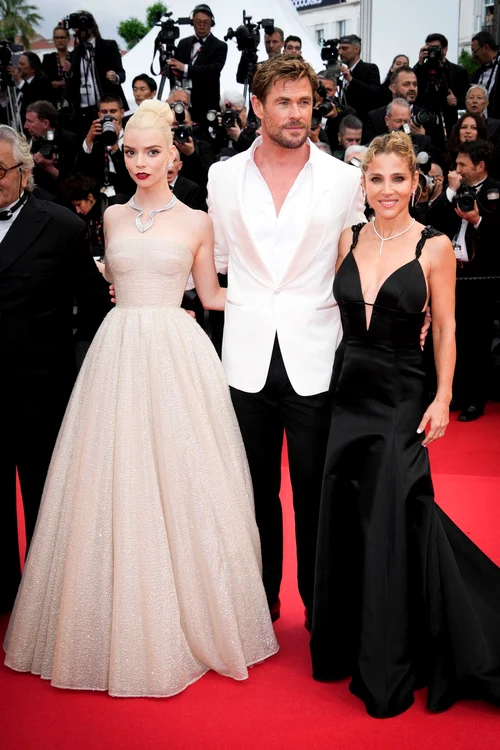 Chris Hemsworth și Elsa Pataky și Anya Taylor Joy la Cannes profimedia 0873334591 jpg