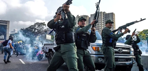 Venezuela ciocniri protestatari soldati FOTO AFP Federico Parra