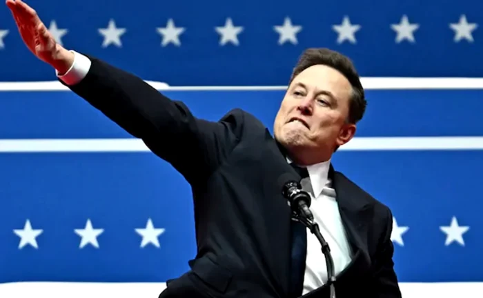 Salutul lui Musk Foto captură video