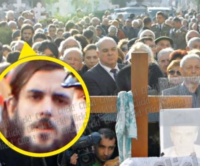 Serghei Darie, la înmormântarea lui Iurie Dariefoto: arhiva Click!