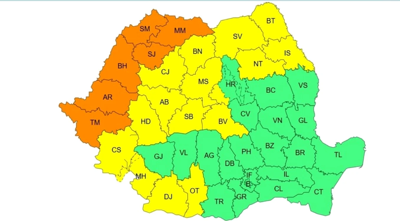 Sursă: ANM