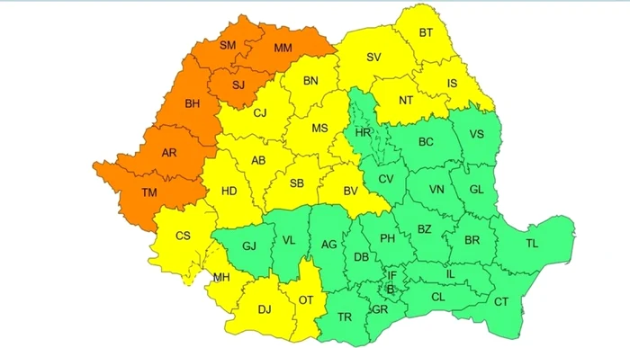 Sursă: ANM