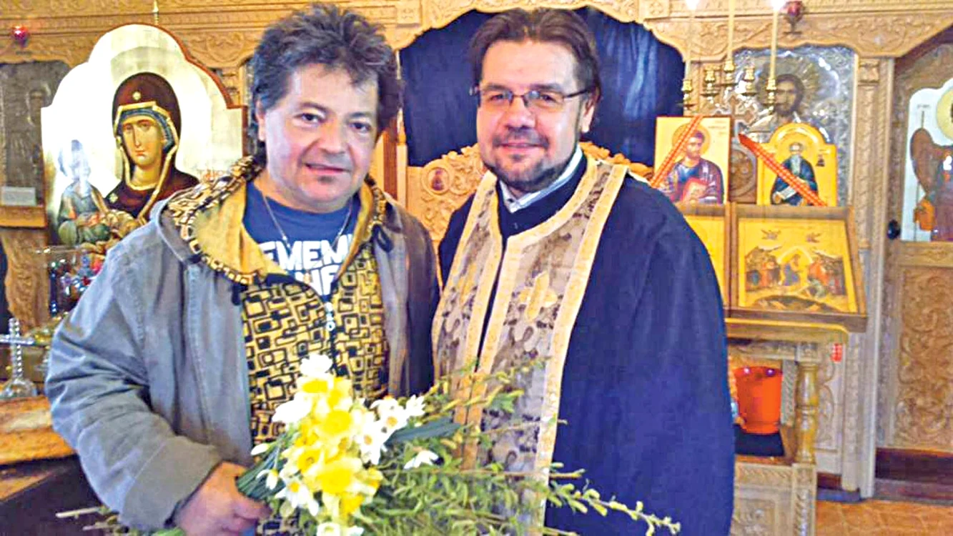 Leo este încurajat în lupta cu nemiloasa boală de duhovnicul lui, Dragoș Frâncu