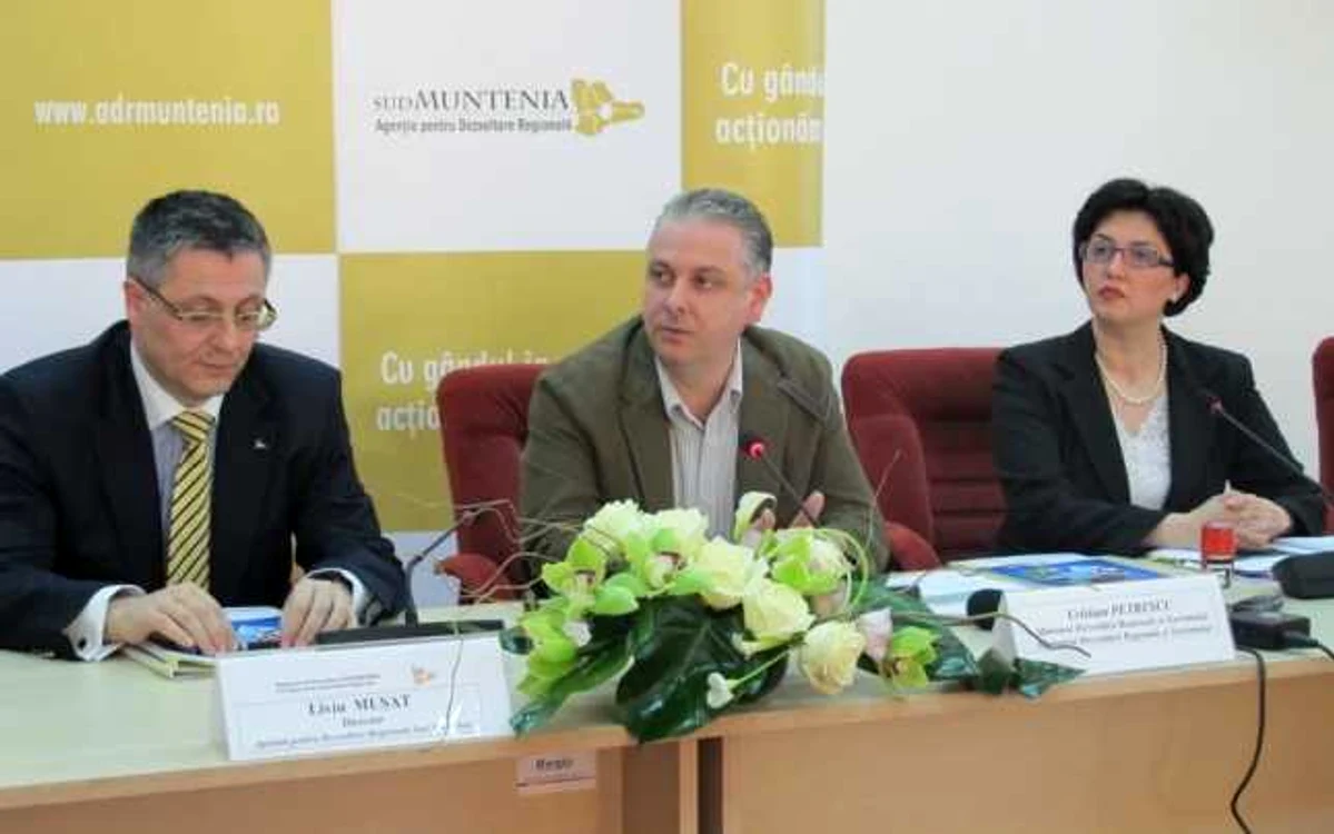 Proiectul de finanţare a fost semnat în prezenţa lui Cristian Petrescu, ministrul Dezvoltării