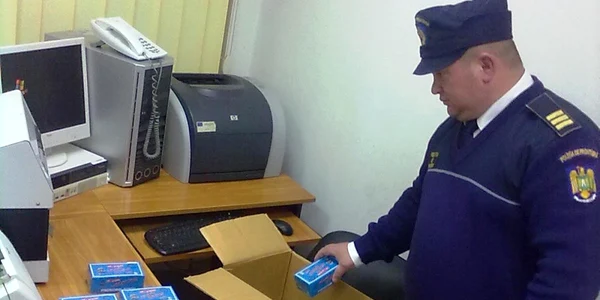 Petardele au fost confiscate de poliţiştii de frontieră