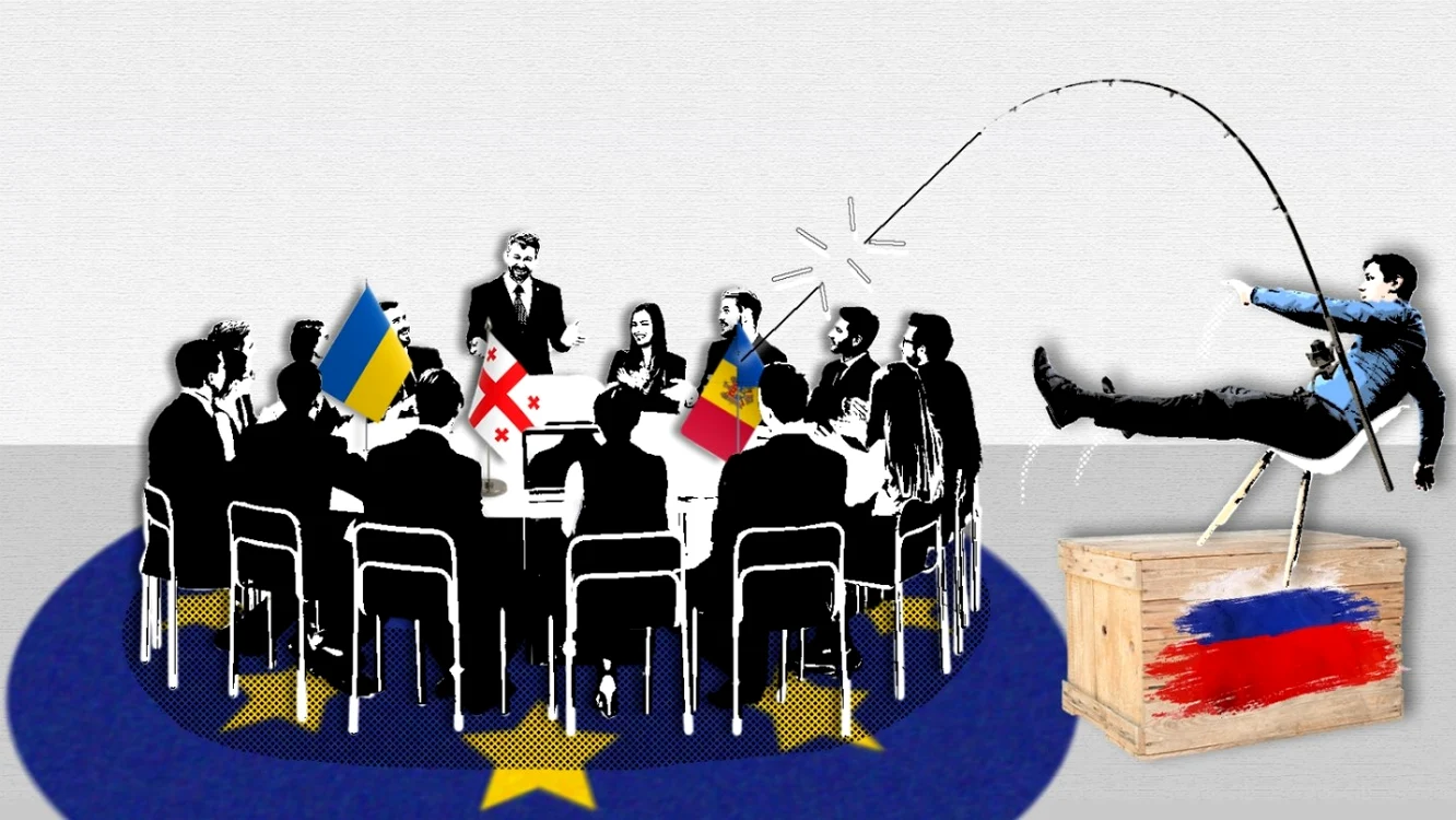 Ilustraţie la materialul de analiză de pe siteul EU vs Disinfo. FOTO: EU vs Disinfo