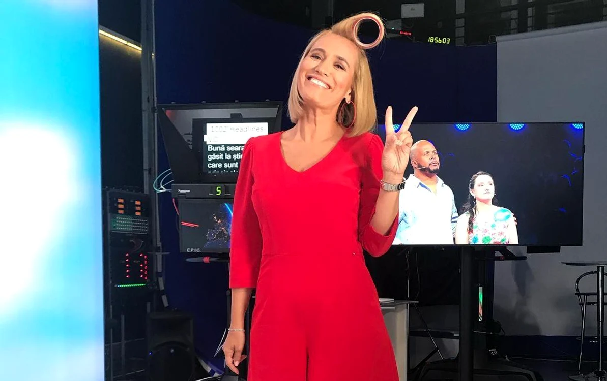 Andreea Esca e lider de piață cu jurnalul pe care îl prezintă la ora 19 foto: Instagram