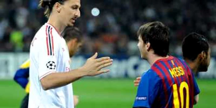 Messi a fost principalul motiv pentru care Ibrahimovic s-a despărţit de Barcelona. FOTO: Goal.com