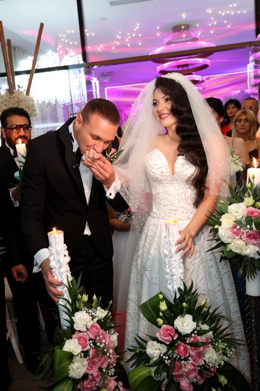 Medana și Alin s au căsătorit relgios Sursa arhivă personală 