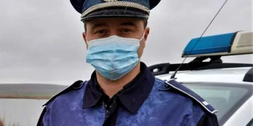 Răzvan adjunct sef de post Politia Corbu foto IPJ Constanta