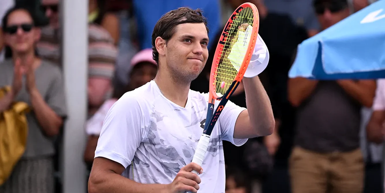 Pavel Kotov, acuzat că și-a ameințat adversarul. Foto ATP