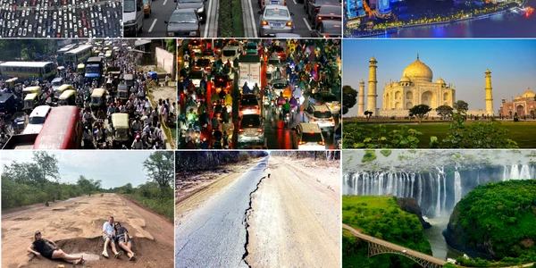 Trei țări periculoase pentru condus  China  India Zimbabwe Colaj YouTube&Tourism