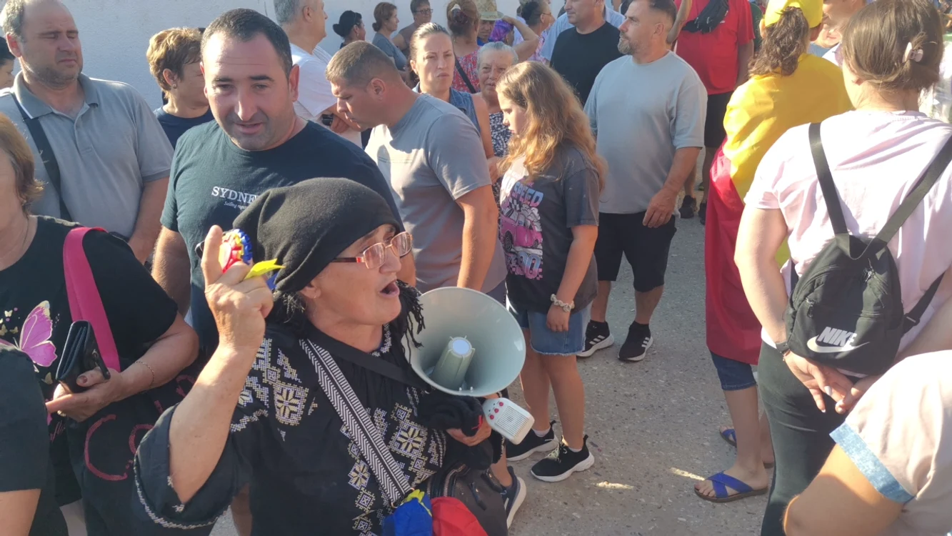 O simpatizantă mai mult decât vocală FOTO: Alina Mitran