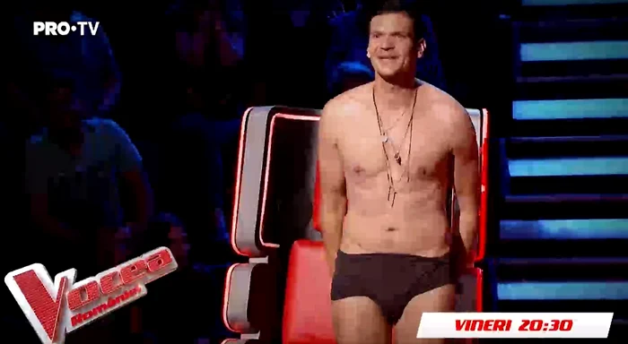 Tudor Chirilă a făcut show vineri seară la „Vocea României”