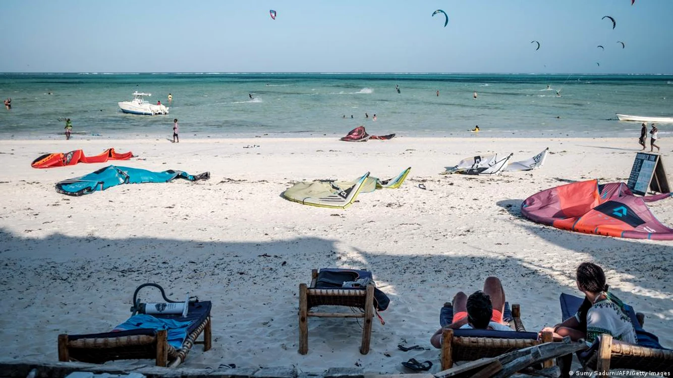 Plaja din Paje în Zanzibar