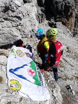 La Dolomiți Rescue Race au participat 60 de echipe din toată Europa. FOTO Geo Badea