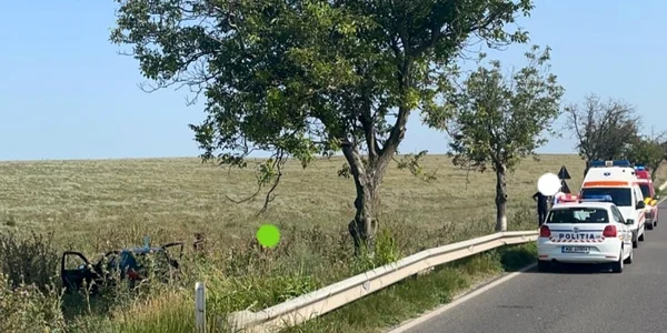 accident Tulcea foto IPJ 