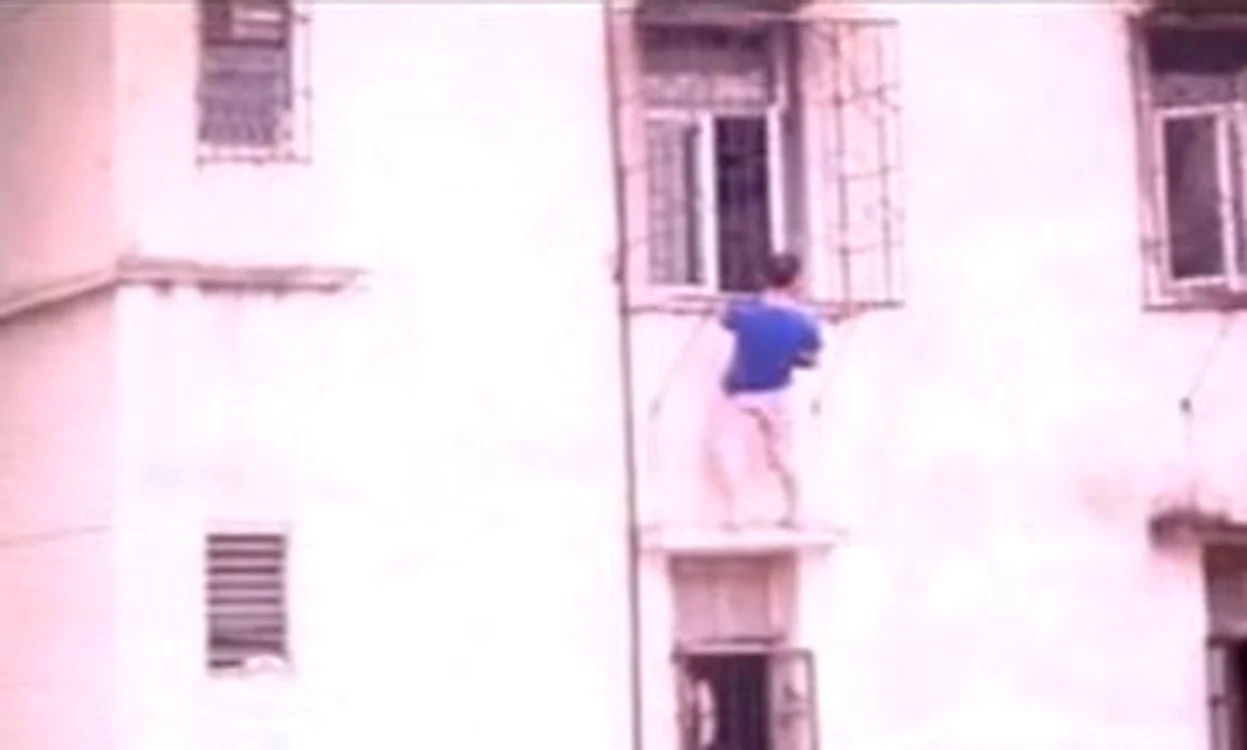 Copilul a fost salvat de un trecător