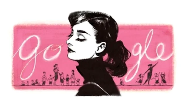 Google o sărbătoreşte pe Audrey Hepburn, la 85 de ani de la naşterea actriţei jpeg