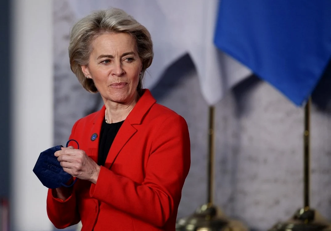 FOTO: AFP / Preşedintele Comisiei Europene, Ursula von der Leyen, la summit-ul G20 - 30 octombrie 2021