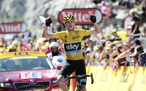 Chris Froome e cel mai bun în Turul Franţei 2015foto: AP