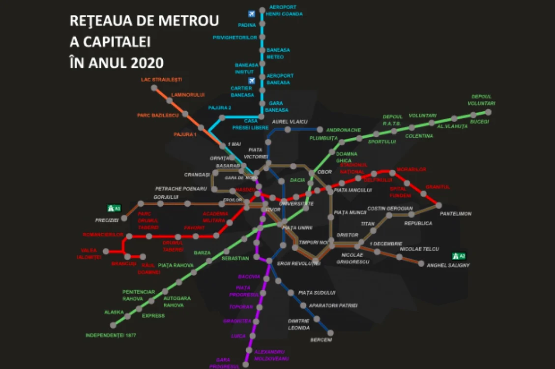 harta metrou