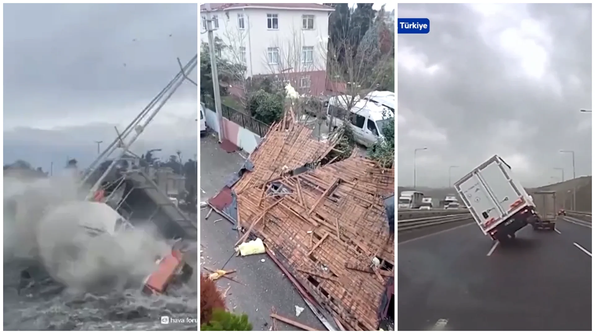 Furtuni violente în Turcia: cel puțin cinci persoane au murit și mai multe au fost rănite